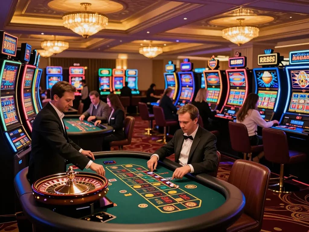 Experience the thrill of roulette at RR88 casino as players eagerly place their bets during an exciting game.