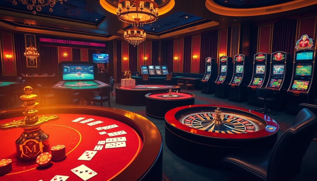 Experience the excitement of online betting at mm88 com with vibrant casino games.
