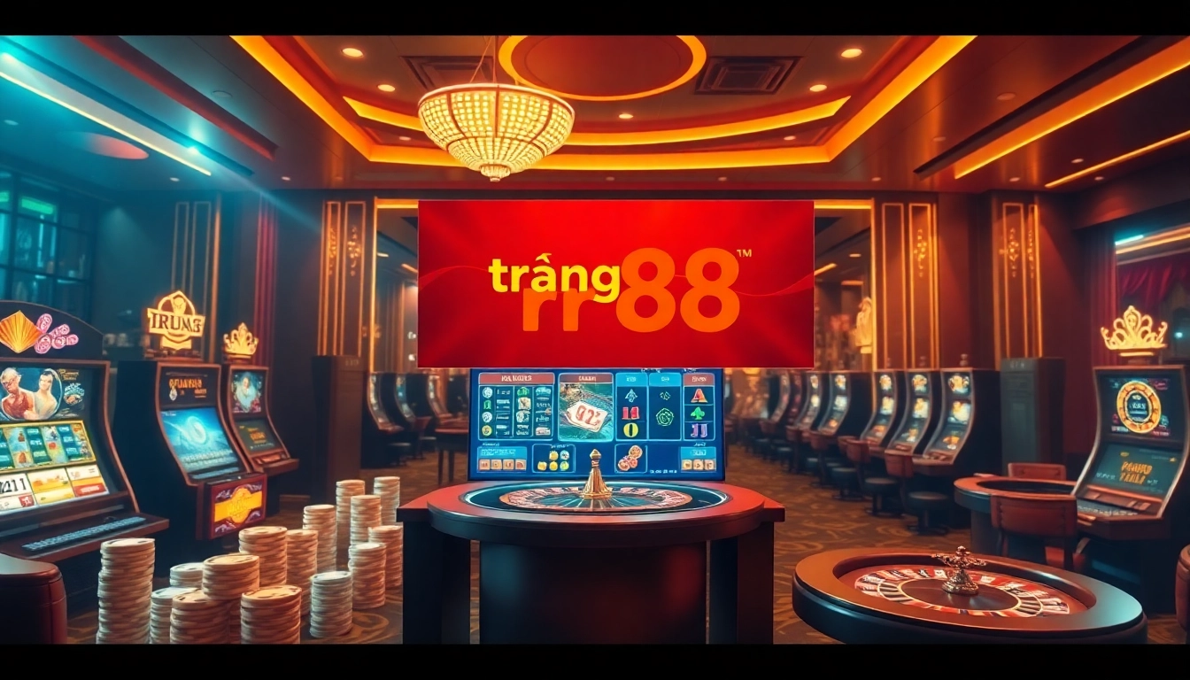 Explore the high-stakes excitement at trang chủ rr88 featuring vibrant online casino games and interactive betting options.