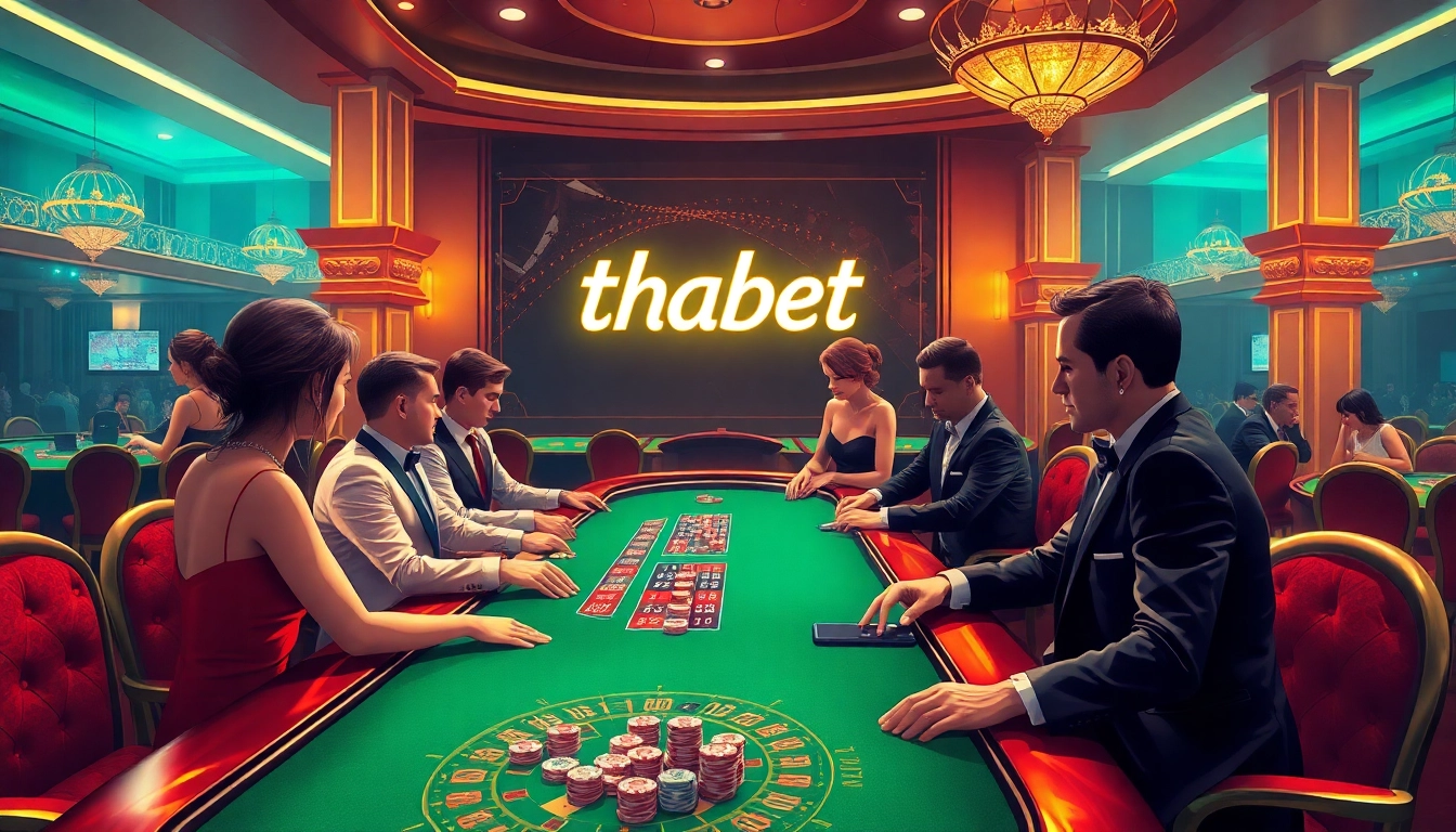 Explore the elegance of gaming at thabet casino with live dealer tables and luxury ambiance.