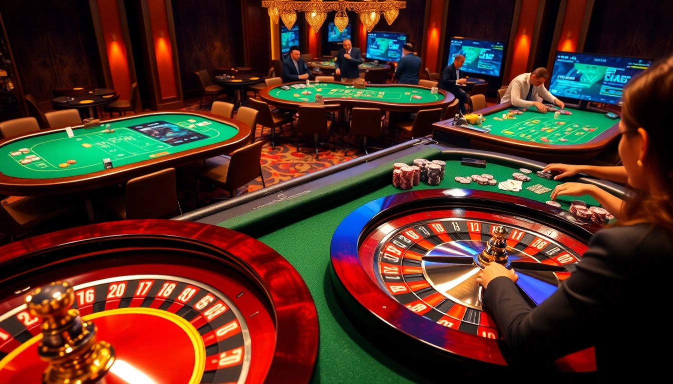 Players enjoying high-stakes poker at F 168 casino, capturing the excitement and luxury of online gambling.