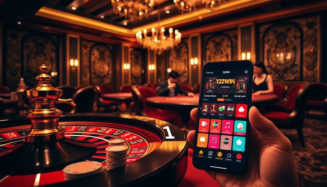 Players enjoy a luxurious casino experience with the 123WIN app for seamless gambling.