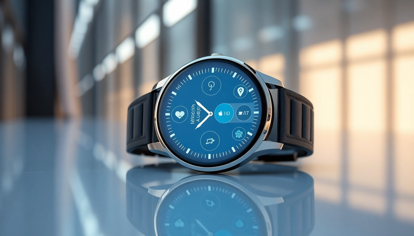 LC88 Smart Watch showcasing its HD display and health tracking features in a modern, sleek design.