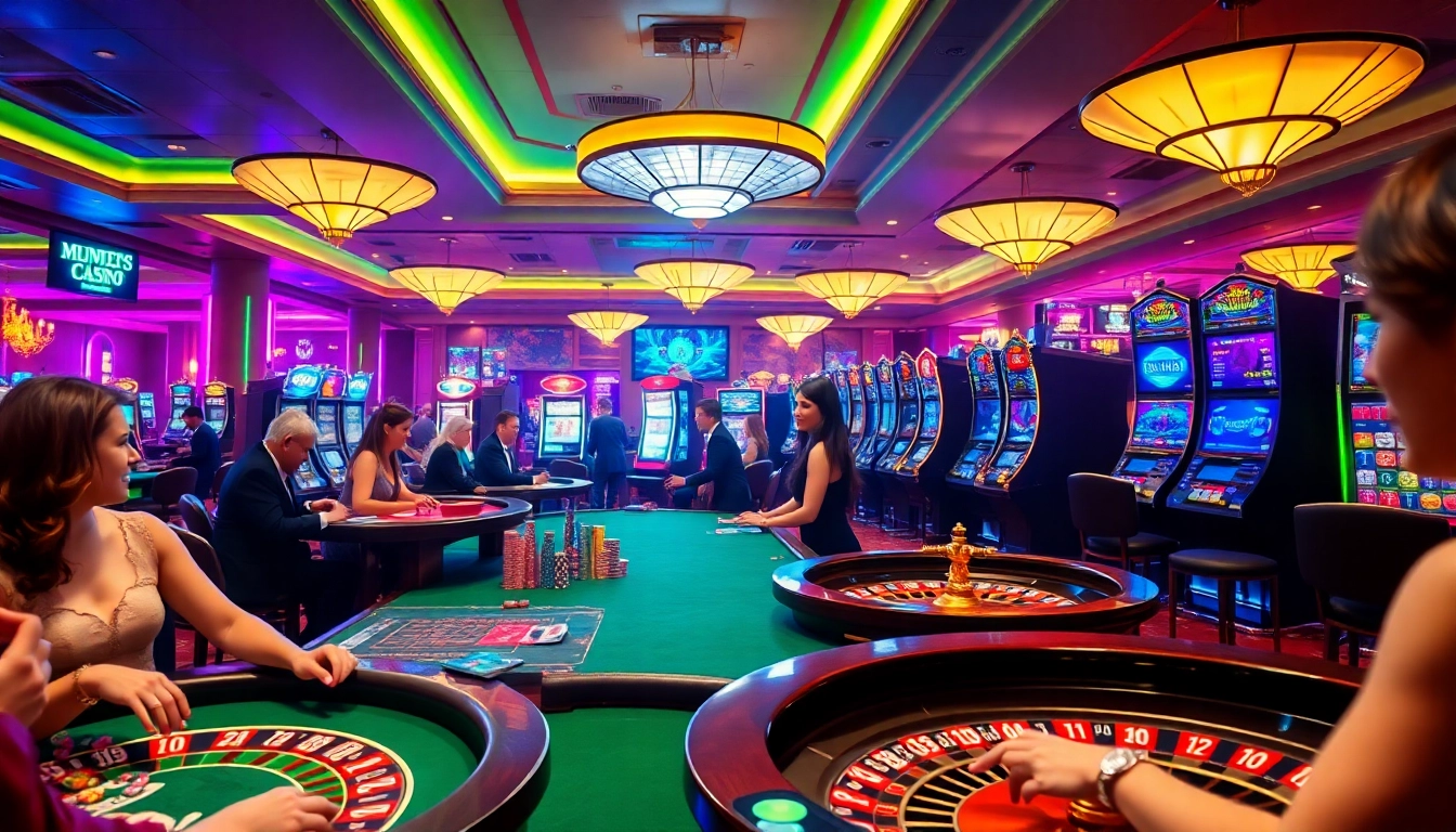 Engaging scene of players at a casino table, inspired by https://king88b.us.com/, showcasing excitement in gambling.