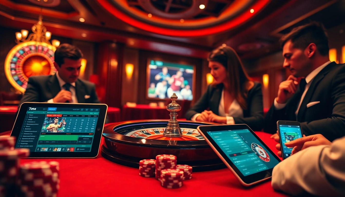 Experience the thrill of live sports betting with 7mcn, featuring modern interfaces and engaging players.