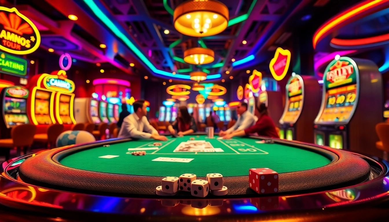 Experience the thrill of gambling at https://mm88.bar/ with vibrant tables, cards, and engaging players.