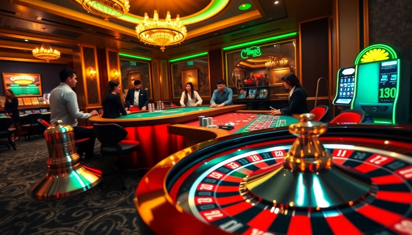 Experience excitement at MM88 with professional dealers at vibrant casino tables.