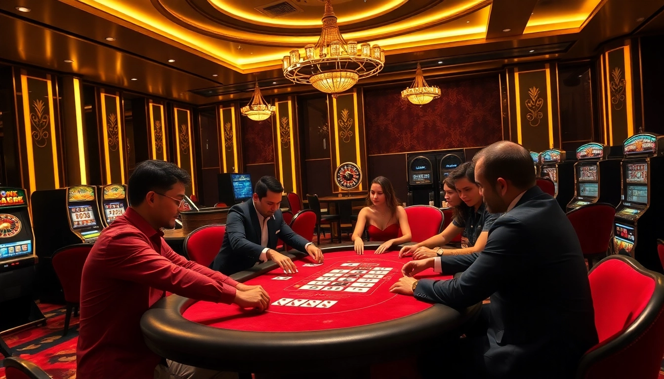 Engaged players strategizing their next move in a game at https://rikvip.college/ casino.