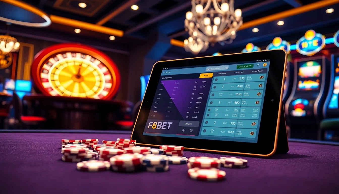 Experience the excitement of F8BET, exploring vibrant slots and thrilling casino experiences.