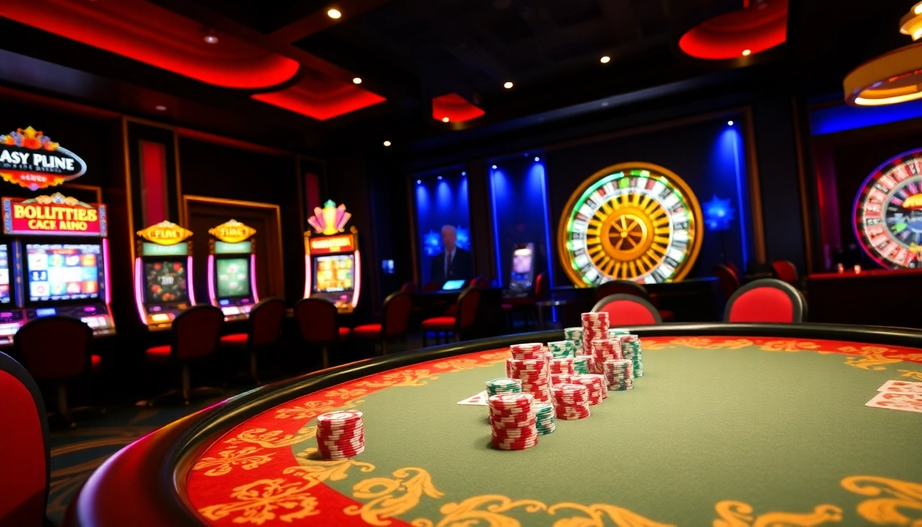 Experience a thrilling casino game at https://xx88.sa.com/, featuring vibrant poker chips and cards in action.