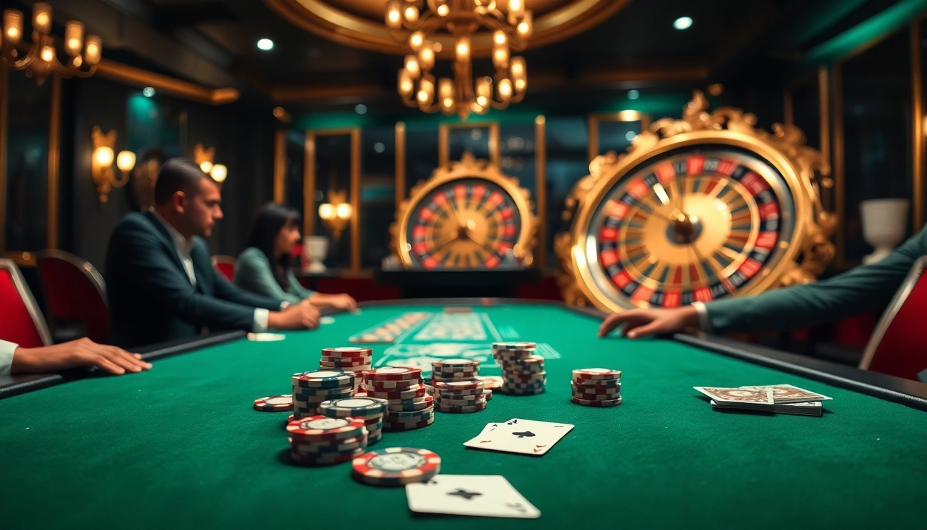 Engage with thrilling poker action at https://okkingok.net/ featuring luxurious casino elements and high-stakes excitement.