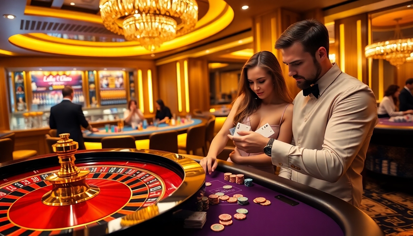 Trải nghiệm cảm giác cá cược đầy phấn khích tại https://luck8.net với không gian casino sang trọng có roulette và poker.