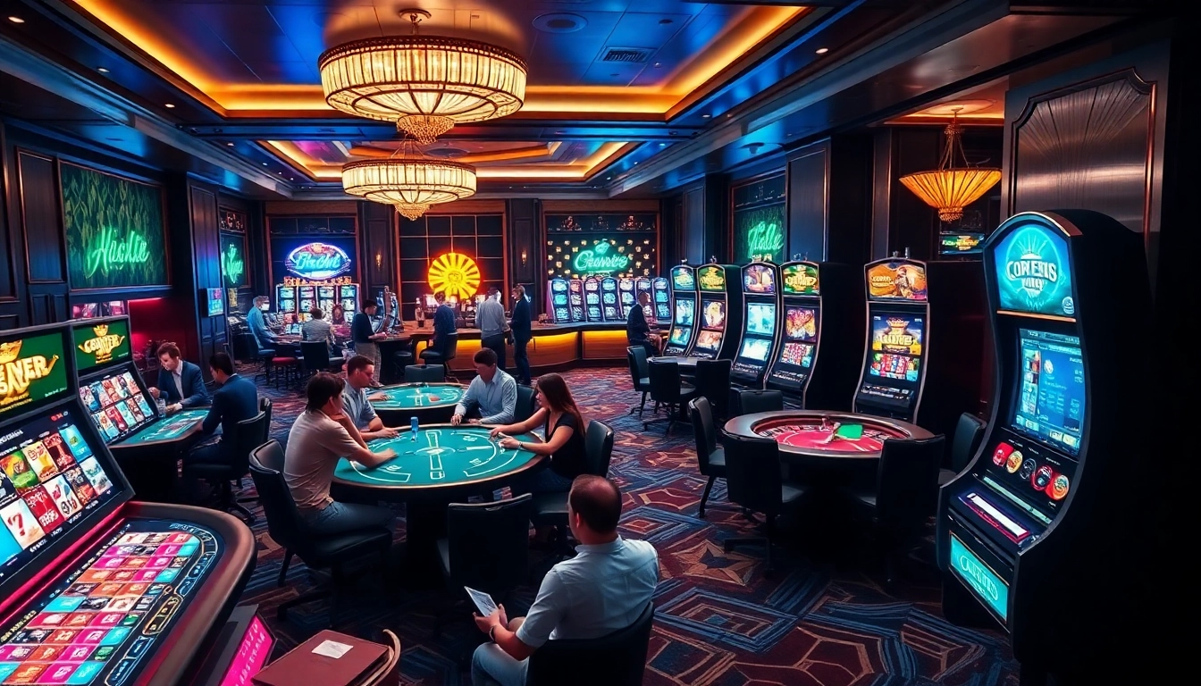 Experience thrilling casino games like slots and poker at https://fly88seo.com/ in a luxurious setting.