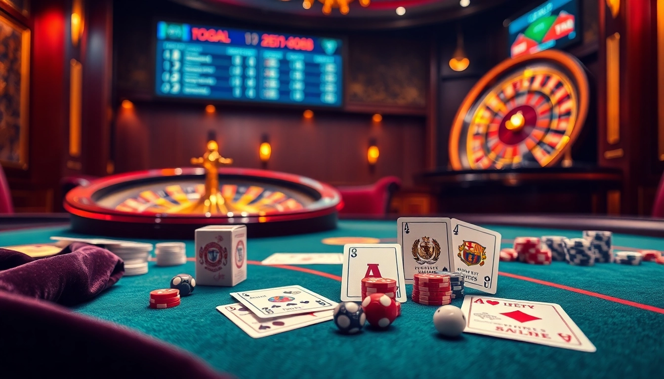 Kèo Bóng Đá betting slips featured in a luxury casino setting, enhancing the soccer betting experience.