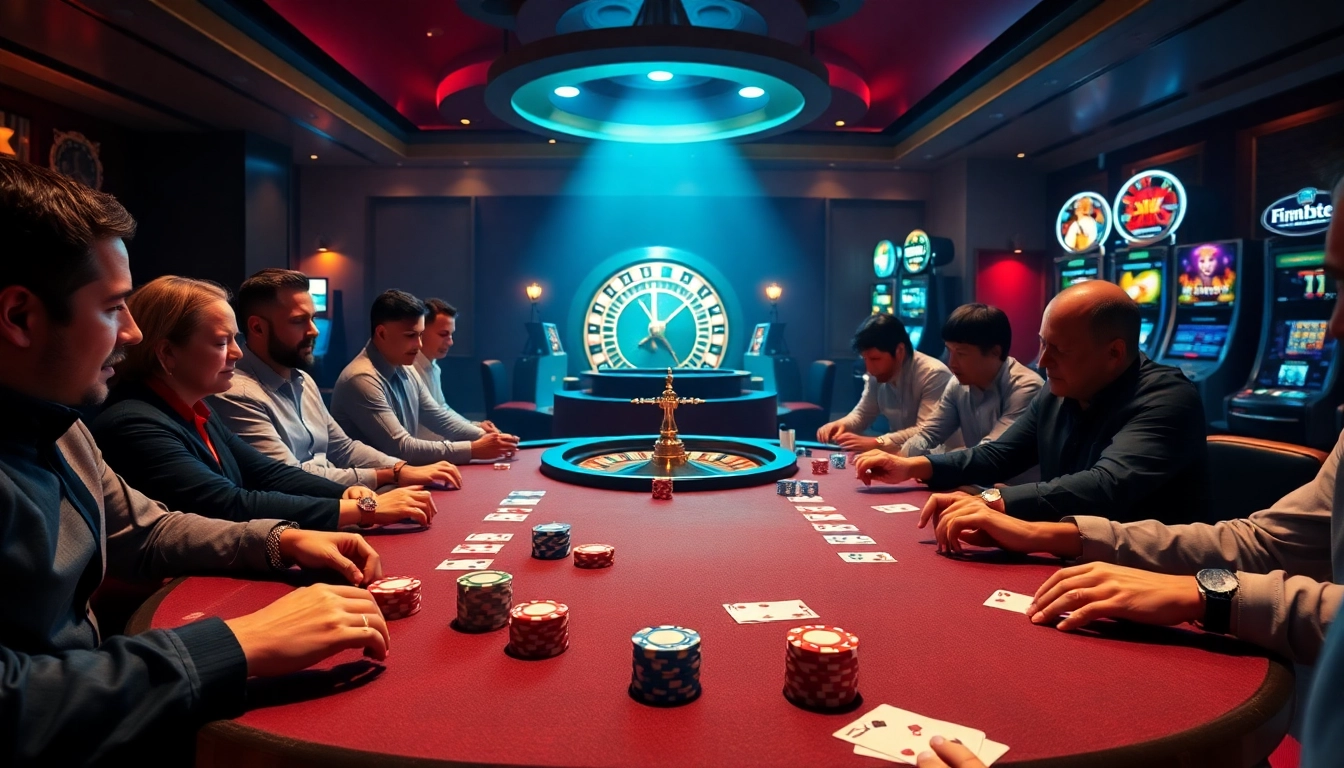Experience thrilling gaming moments at ww88's luxurious casino with vibrant cards and chips.