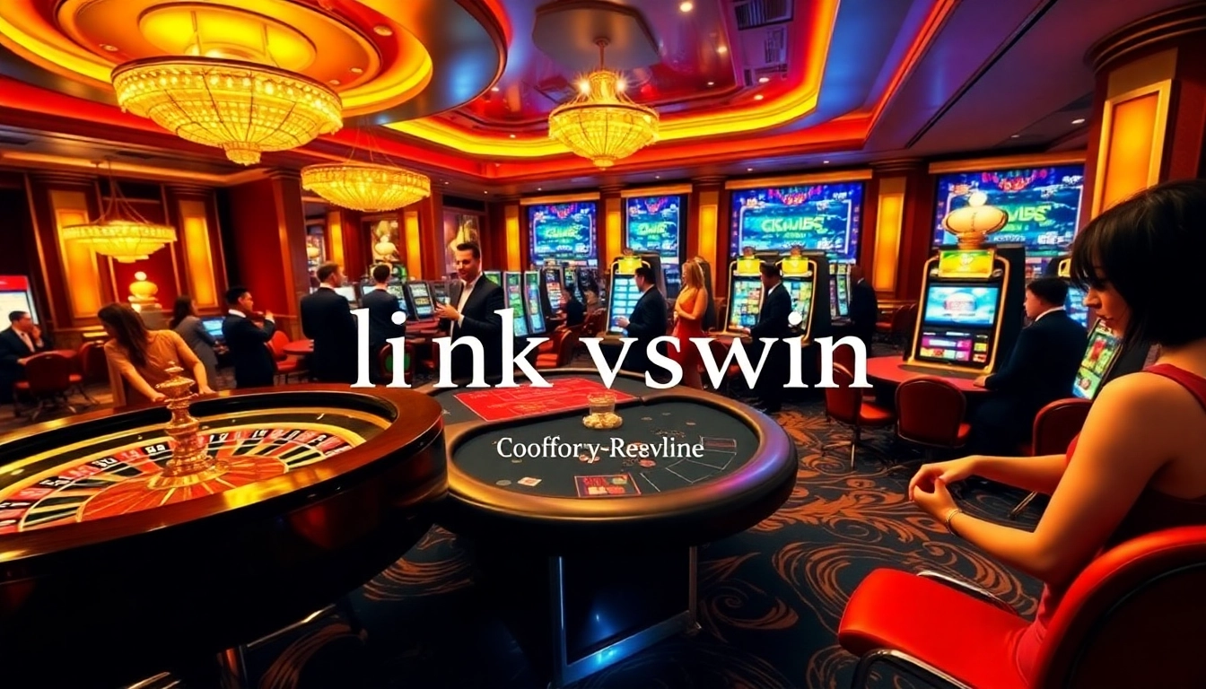 Experience the thrill of casino gaming with immersive action at link vswin.