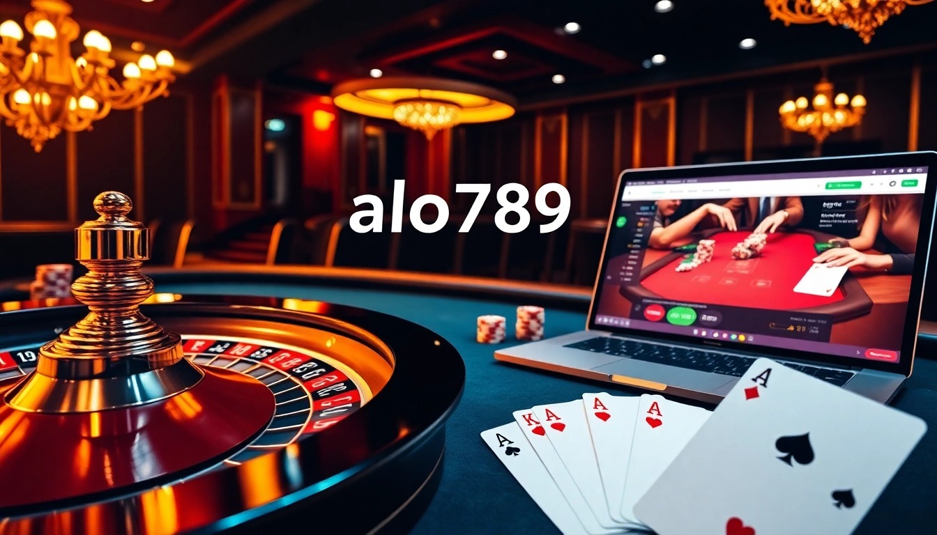 Experience the thrilling excitement of alo 789 gaming with vibrant casino visuals.