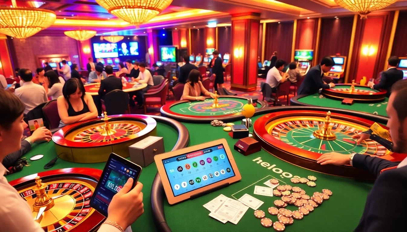 Experience high-stakes gameplay at hello88k.blog with luxury casino visuals and vibrant gaming excitement.