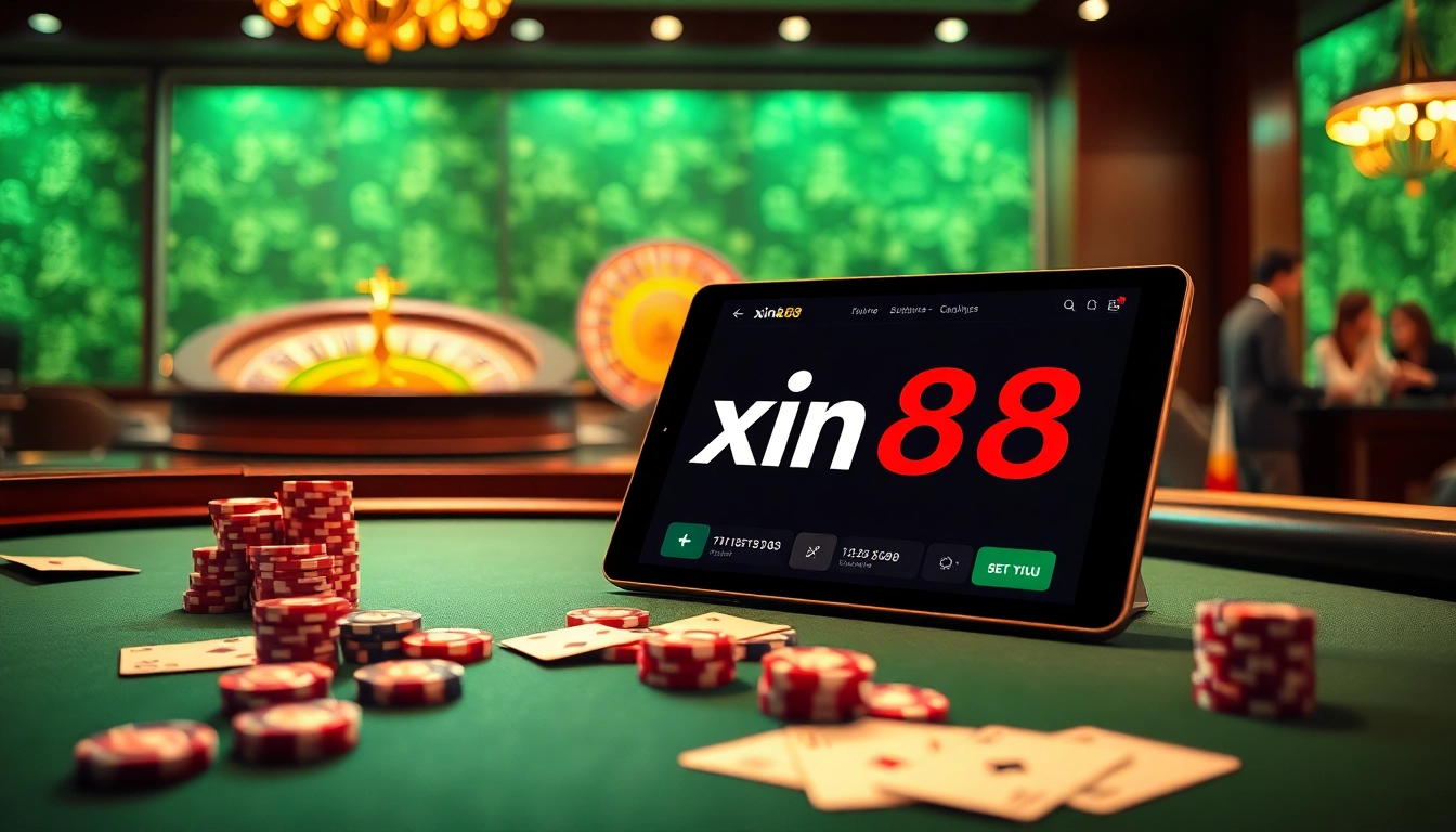 Experience the thrill of gambling at xin88 with dynamic casino games and engaging online interfaces.