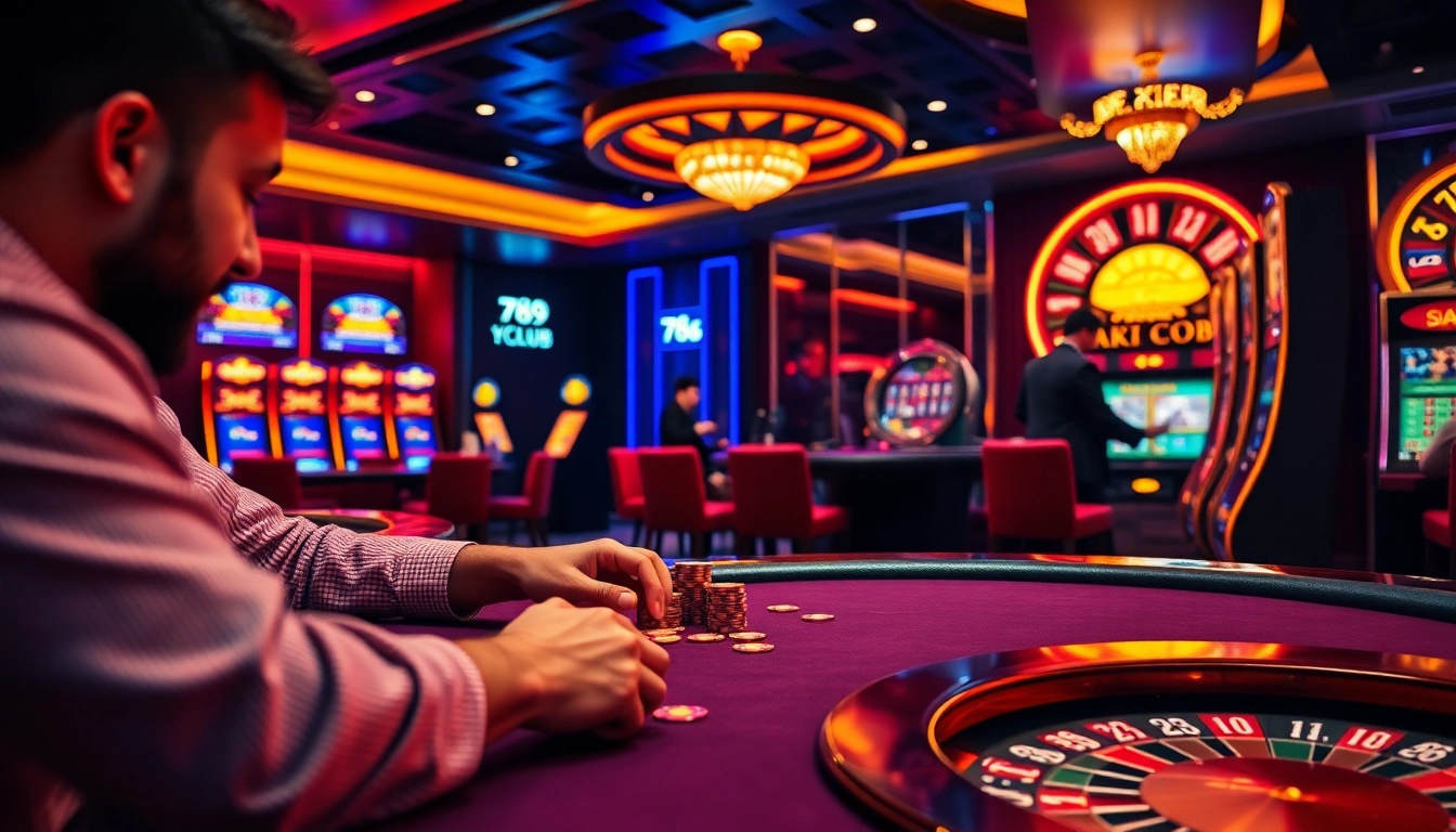 Experience the excitement at 789 Club with vibrant casino games and lively atmosphere.